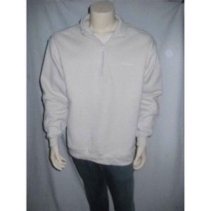 Columbia Sportswear Company 1/4 Zip Fleece SWEATSHIRT Tan Men's Size Large